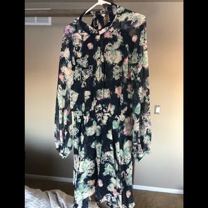 BCBG GENERATION blousy dress